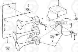 35721 Compressor horn EC450 ?KERMAN ?KERMAN EC450 SER NO - 1781, Volvo Construction Equipment