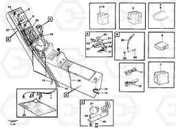 49692 Cable harness, side panel, right EC450 ?KERMAN ?KERMAN EC450 SER NO - 1781, Volvo Construction Equipment