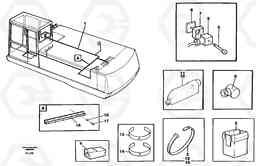 49691 Cable harness, upper section EC450 ?KERMAN ?KERMAN EC450 SER NO - 1781, Volvo Construction Equipment