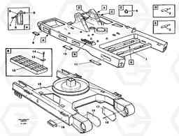 71865 Undercarriage, platform EC450 ?KERMAN ?KERMAN EC450 SER NO - 1781, Volvo Construction Equipment