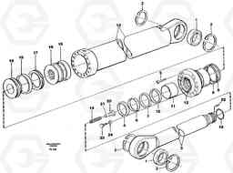 45115 Bucket cylinder EC450 ?KERMAN ?KERMAN EC450 SER NO - 1781, Volvo Construction Equipment