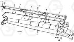 35840 Tubes, assembly, handling dipper arm 6.5m EC450 ?KERMAN ?KERMAN EC450 SER NO - 1781, Volvo Construction Equipment