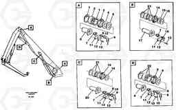 33940 Attachements, boom, handling equipment, 3 pcs EC450 ?KERMAN ?KERMAN EC450 SER NO - 1781, Volvo Construction Equipment