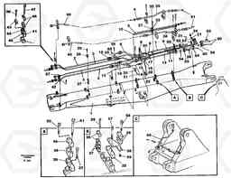 25307 Tubes, assembly, handling boom 7.0m EC450 ?KERMAN ?KERMAN EC450 SER NO - 1781, Volvo Construction Equipment