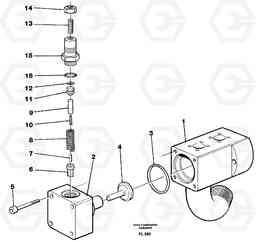 33694 Shunt valve EC450 ?KERMAN ?KERMAN EC450 SER NO - 1781, Volvo Construction Equipment