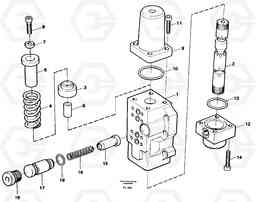 4431 Four-way valve, dipper primary EC450 ?KERMAN ?KERMAN EC450 SER NO - 1781, Volvo Construction Equipment