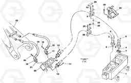 24162 Hydraulic system, bucket EC450 ?KERMAN ?KERMAN EC450 SER NO - 1781, Volvo Construction Equipment