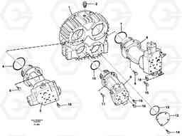 86352 Pump installation EC450 ?KERMAN ?KERMAN EC450 SER NO - 1781, Volvo Construction Equipment