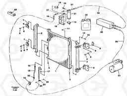 32390 Condensor with fitting parts, cooling agent R134a EC450 ?KERMAN ?KERMAN EC450 SER NO - 1781, Volvo Construction Equipment