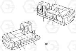 27116 Stripes, outer location EC450 ?KERMAN ?KERMAN EC450 SER NO - 1781, Volvo Construction Equipment