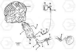 102643 Hydraulic system, suction lines, P4 EC450 ?KERMAN ?KERMAN EC450 SER NO - 1781, Volvo Construction Equipment