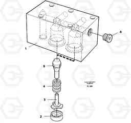 35715 Anticavitation valve EC450 ?KERMAN ?KERMAN EC450 SER NO - 1781, Volvo Construction Equipment