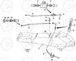 33347 Slope bucket equipment ondipper 2.25 m/ 2.80 m incl tubings on left side EC450 ?KERMAN ?KERMAN EC450 SER NO - 1781, Volvo Construction Equipment