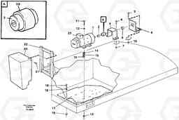 28637 Magnet equipment Ohio, alternator anchorage EC450 ?KERMAN ?KERMAN EC450 SER NO - 1781, Volvo Construction Equipment