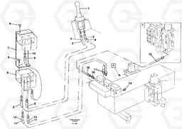 59698 Servo hydraulics, handling equipment, 3 pcs EC450 ?KERMAN ?KERMAN EC450 SER NO - 1781, Volvo Construction Equipment
