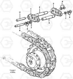 35733 Track chain EC450 ?KERMAN ?KERMAN EC450 SER NO - 1781, Volvo Construction Equipment