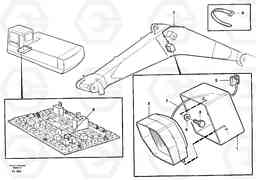 1582 Working lamp on boom EC450 ?KERMAN ?KERMAN EC450 SER NO - 1781, Volvo Construction Equipment