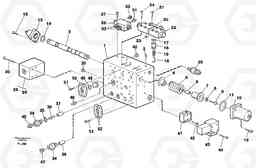 33348 Control block for hydraulic hammer. EC450 ?KERMAN ?KERMAN EC450 SER NO - 1781, Volvo Construction Equipment