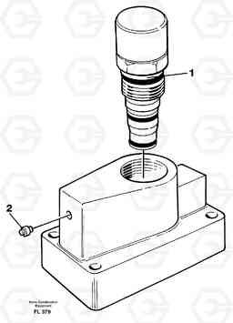 31265 Pressure limiting valve, slewing EC450 ?KERMAN ?KERMAN EC450 SER NO - 1781, Volvo Construction Equipment