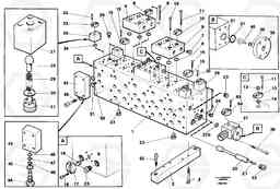 26781 Main valve assembly block EC650 ?KERMAN ?KERMAN EC650 SER NO - 538, Volvo Construction Equipment