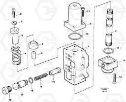 4442 Fourway valve, boom secondary EC650 ?KERMAN ?KERMAN EC650 SER NO - 538, Volvo Construction Equipment