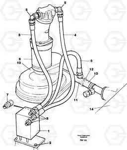 26768 Hydraulic system, slewing EC650 ?KERMAN ?KERMAN EC650 SER NO - 538, Volvo Construction Equipment