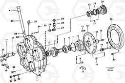 33421 Assembly pump gear box EC650 ?KERMAN ?KERMAN EC650 SER NO - 538, Volvo Construction Equipment