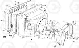 26775 Hydraulic oil cooler EC650 ?KERMAN ?KERMAN EC650 SER NO - 538, Volvo Construction Equipment