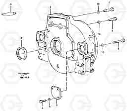 35729 Flywheel housing EC650 ?KERMAN ?KERMAN EC650 SER NO - 538, Volvo Construction Equipment