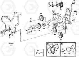 55456 Timing gear casing and gears EC650 ?KERMAN ?KERMAN EC650 SER NO - 538, Volvo Construction Equipment