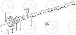 60345 Camshaft EC650 ?KERMAN ?KERMAN EC650 SER NO - 538, Volvo Construction Equipment