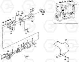 27110 Injection pump with drive EC650 ?KERMAN ?KERMAN EC650 SER NO - 538, Volvo Construction Equipment