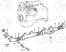 27112 Exhaust pipe EC650 ?KERMAN ?KERMAN EC650 SER NO - 538, Volvo Construction Equipment