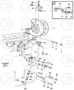 71342 Turbocharger with fitting parts EC650 ?KERMAN ?KERMAN EC650 SER NO - 538, Volvo Construction Equipment