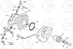 100682 Fan pump, oil cooler EC650 ?KERMAN ?KERMAN EC650 SER NO - 538, Volvo Construction Equipment