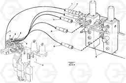 26834 Servo hydraulics, control valves P2v, P3v EC650 ?KERMAN ?KERMAN EC650 SER NO - 538, Volvo Construction Equipment