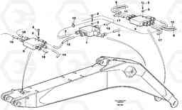 71867 Automatic backhoe boom, lubrication 7,6m EC650 ?KERMAN ?KERMAN EC650 SER NO - 538, Volvo Construction Equipment