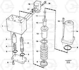 99196 Overcenter valve EC650 ?KERMAN ?KERMAN EC650 SER NO - 538, Volvo Construction Equipment