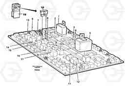 103720 Electrical distribution unit, relay EC650 ?KERMAN ?KERMAN EC650 SER NO - 538, Volvo Construction Equipment