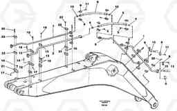 24478 Hammer hydraulics on boom, 6.6 M EC650 ?KERMAN ?KERMAN EC650 SER NO - 538, Volvo Construction Equipment