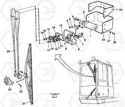 7982 Windscreen wiper, upper EC650 ?KERMAN ?KERMAN EC650 SER NO - 538, Volvo Construction Equipment