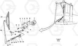 7983 Windscreen wiper, lower EC650 ?KERMAN ?KERMAN EC650 SER NO - 538, Volvo Construction Equipment