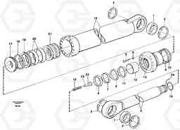 25184 Boom cylinder,m.e. EC650 ?KERMAN ?KERMAN EC650 SER NO - 538, Volvo Construction Equipment