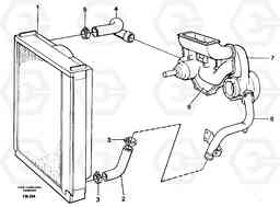 26695 Cooling system EC650 ?KERMAN ?KERMAN EC650 SER NO - 538, Volvo Construction Equipment