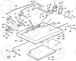 33448 Hutch over engine EC650 ?KERMAN ?KERMAN EC650 SER NO - 538, Volvo Construction Equipment