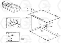 29329 Hatch over hydraulic oil cooler EC650 ?KERMAN ?KERMAN EC650 SER NO - 538, Volvo Construction Equipment