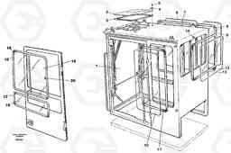 48644 Windows EC650 ?KERMAN ?KERMAN EC650 SER NO - 538, Volvo Construction Equipment