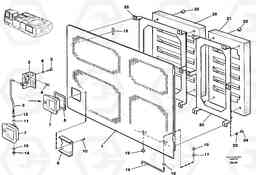 33450 Side door, rear, left EC650 ?KERMAN ?KERMAN EC650 SER NO - 538, Volvo Construction Equipment