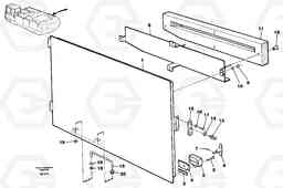 33453 Door rear, Rh EC650 ?KERMAN ?KERMAN EC650 SER NO - 538, Volvo Construction Equipment