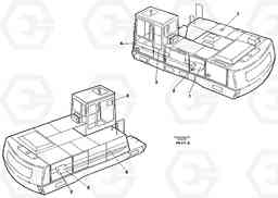 27798 Stripes, outer location EC650 ?KERMAN ?KERMAN EC650 SER NO - 538, Volvo Construction Equipment